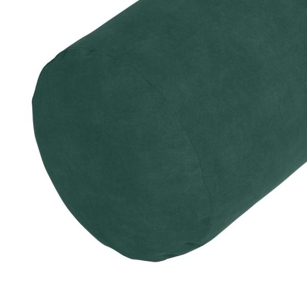 Bolsterkissen 2 pcs Dunkelgrün Ø 15 x 40 cm Cordstoff