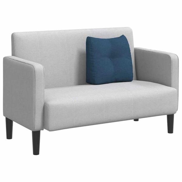 Rücken Kissen Blau 45 x 24 x 50 cm Stoff