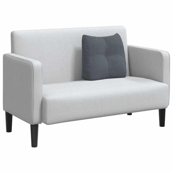 Rücken Kissen Dunkelgrau 45 x 24 x 50 cm Samt