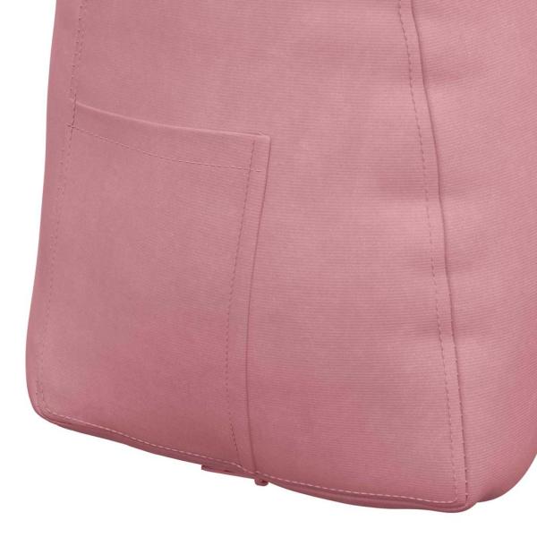 Rücken Kissen Rosa 45 x 24 x 50 cm Samt