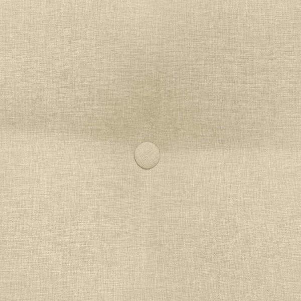 Rücken Kissen Creme 60 x 24 x 50 cm Stoff