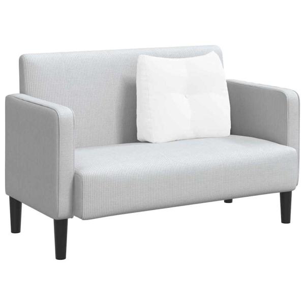 Rücken Kissen Weiß 60 x 24 x 50 cm Stoff