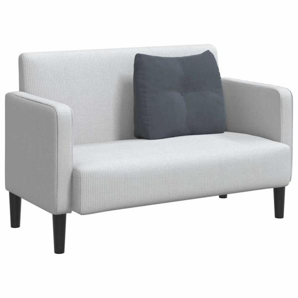 Rücken Kissen Dunkelgrau 60 x 24 x 50 cm Samt