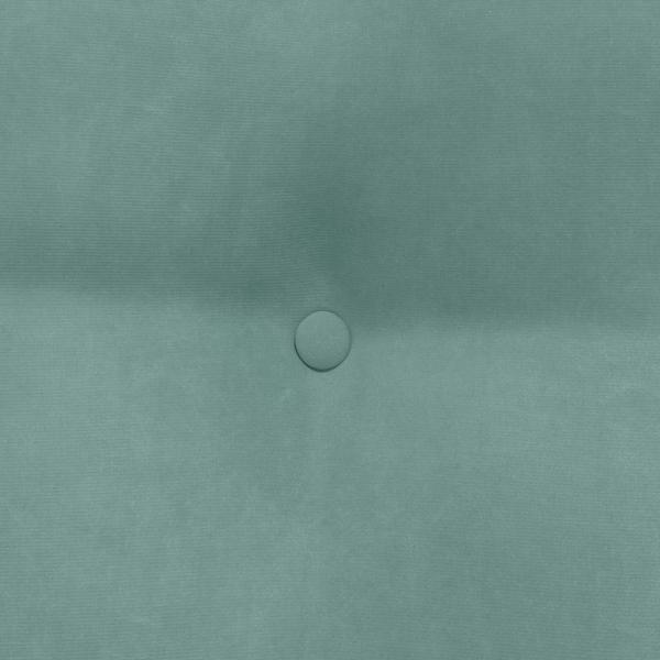 Rücken Kissen Meergrün 60 x 24 x 50 cm Samt