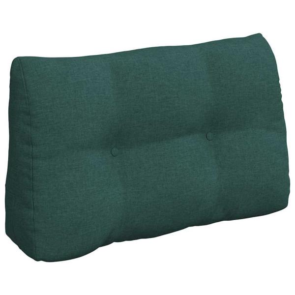 Rücken Kissen Dunkelgrün 80 x 24 x 50 cm Stoff