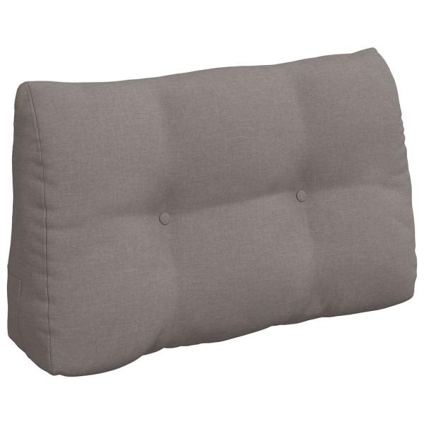Rücken Kissen Taupe 80 x 24 x 50 cm Stoff