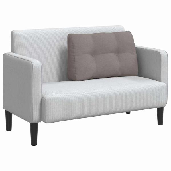 Rücken Kissen Taupe 80 x 24 x 50 cm Stoff