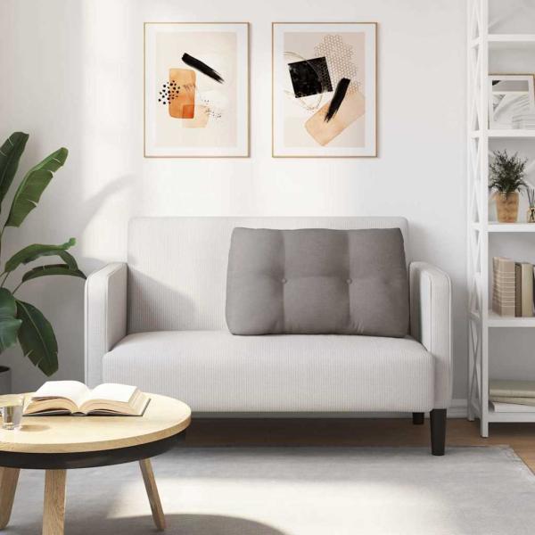 Rücken Kissen Taupe 80 x 24 x 50 cm Stoff