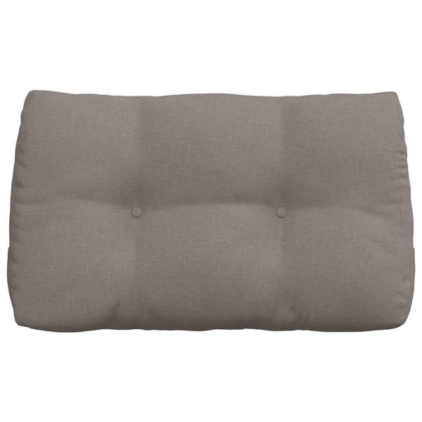 Rücken Kissen Taupe 80 x 24 x 50 cm Stoff