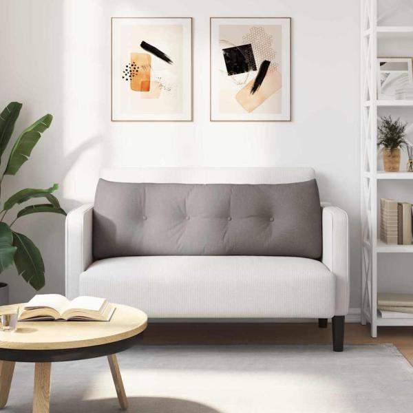 Rücken Kissen Taupe 140 x 24 x 50 cm Stoff