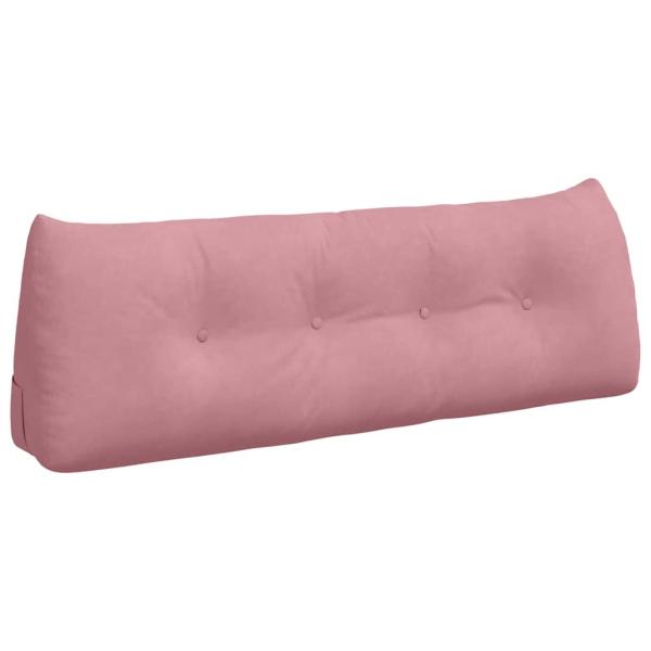 Rücken Kissen Rosa 140 x 24 x 50 cm Samt