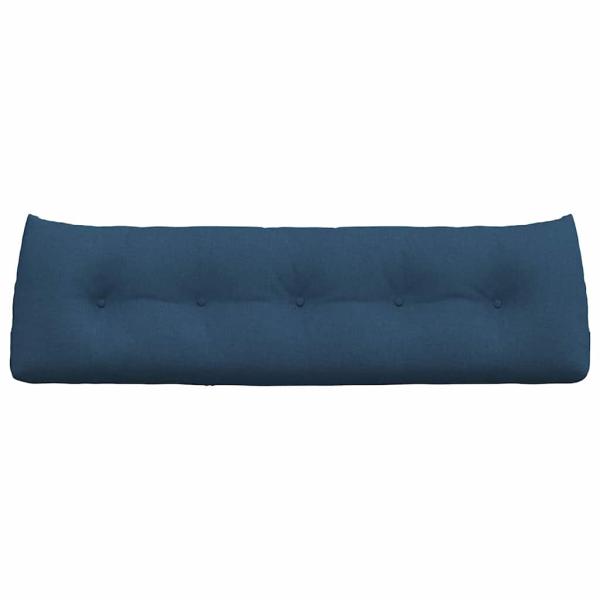 Rücken Kissen Blau 160 x 24 x 50 cm Stoff