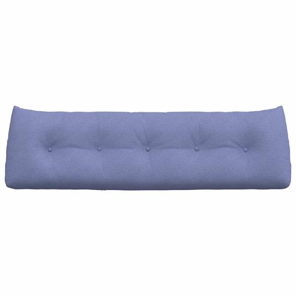 Rücken Kissen Jeans blau 160 x 24 x 50 cm Stoff