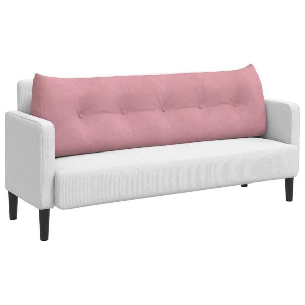 Rücken Kissen Rosa 160 x 24 x 50 cm Samt