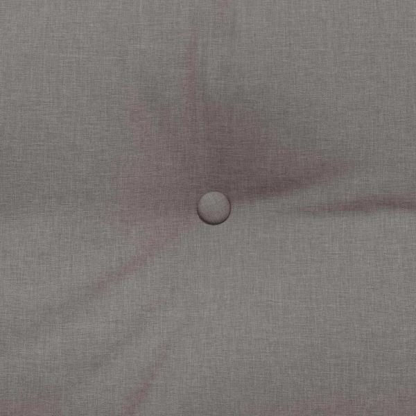 Rücken Kissen Taupe 200 x 24 x 50 cm Stoff