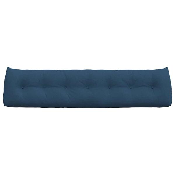Rücken Kissen Blau 200 x 24 x 50 cm Stoff