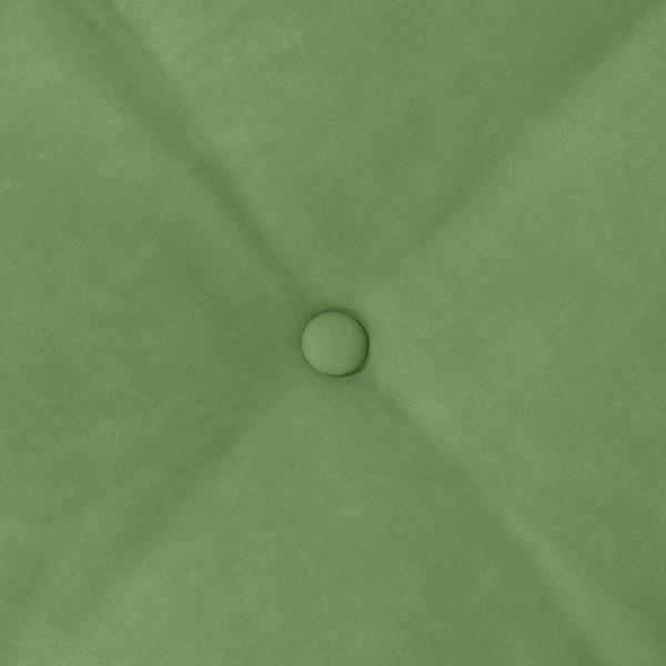 Rücken Kissen Hellgrün 50 x 45 cm Cordstoff