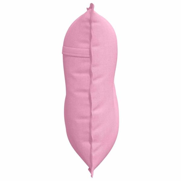 Rücken Kissen Rosa 80 x 19 x 50 cm Stoff