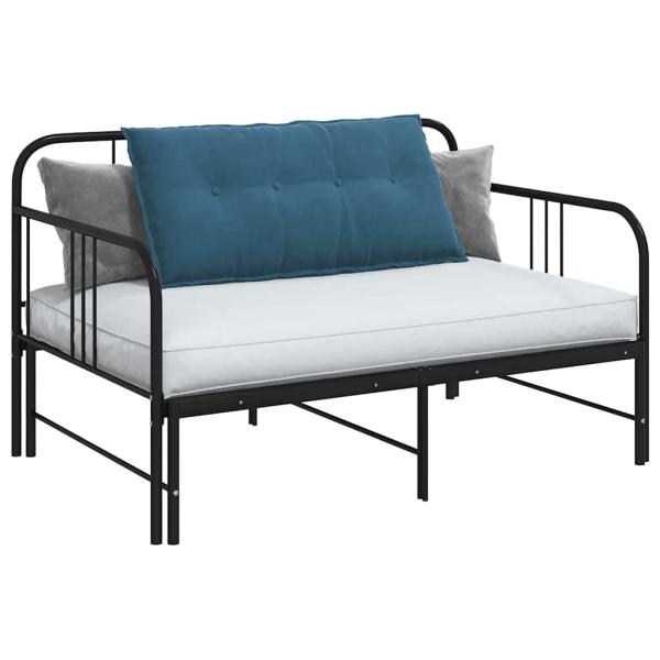 Rücken Kissen Blau 100 x 50 cm Cordstoff