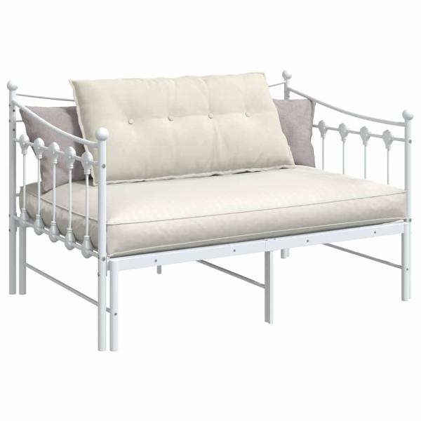 Rücken Kissen Creme 100 x 50 cm Cordstoff