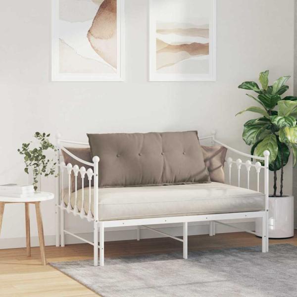 Rücken Kissen Taupe 100 x 50 cm Mikrofaserstoff