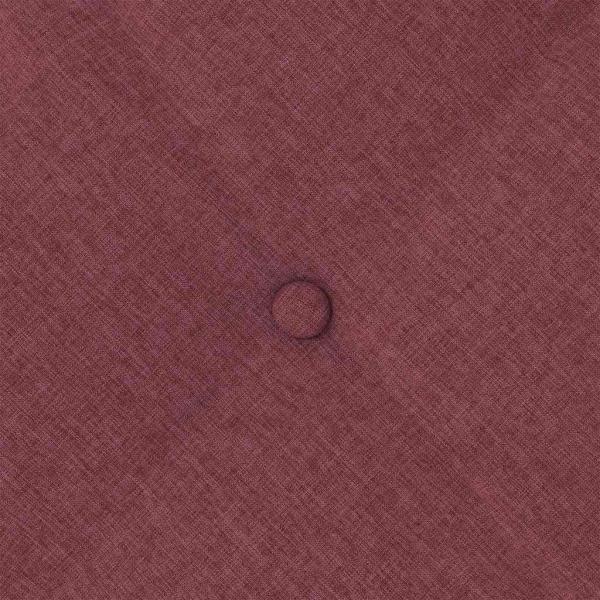 Rücken Kissen Weinrot 120 x 19 x 50 cm Stoff