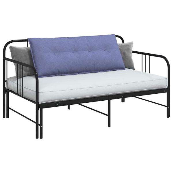 Rücken Kissen Jeans blau 120 x 19 x 50 cm Stoff