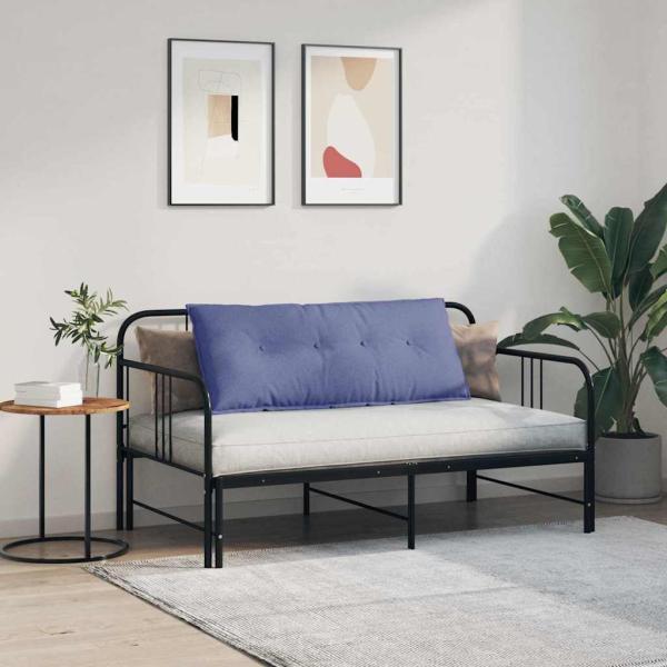 Rücken Kissen Jeans blau 120 x 19 x 50 cm Stoff