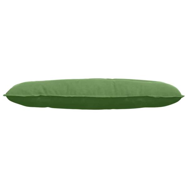 Rücken Kissen Hellgrün 120 x 50 cm Cordstoff