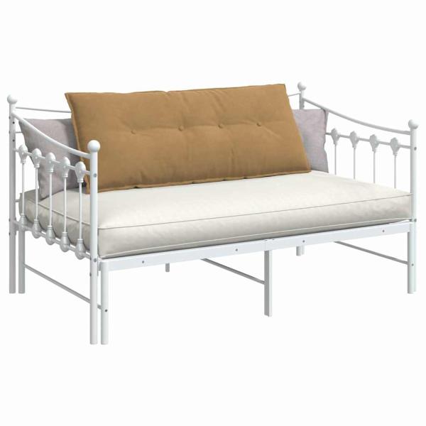 Rücken Kissen Braun 120 x 50 cm Cordstoff