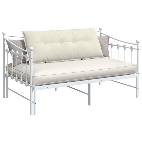 Rücken Kissen Creme 120 x 50 cm Cordstoff