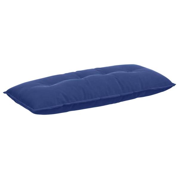 Rücken Kissen Polizeiblau 120 x 50 cm Cordstoff