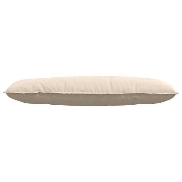 Rücken Kissen Beige 120 x 50 cm Mikrofaserstoff