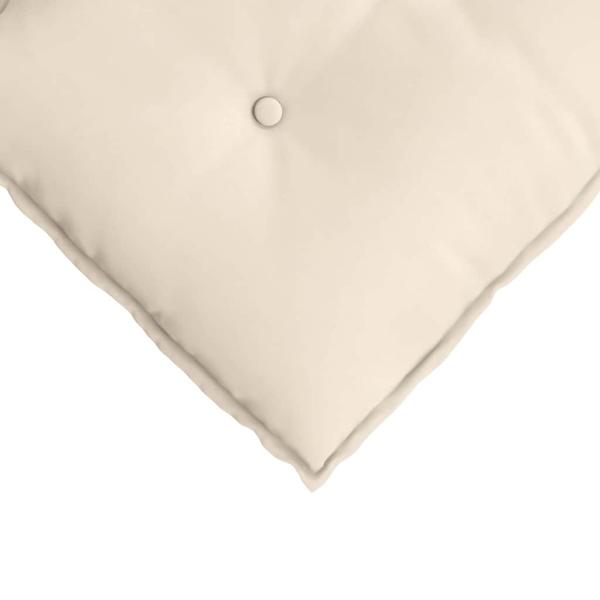 Rücken Kissen Beige 120 x 50 cm Mikrofaserstoff