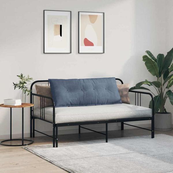 Rückenkissen Blau 120 x 50 cm Cordstoff