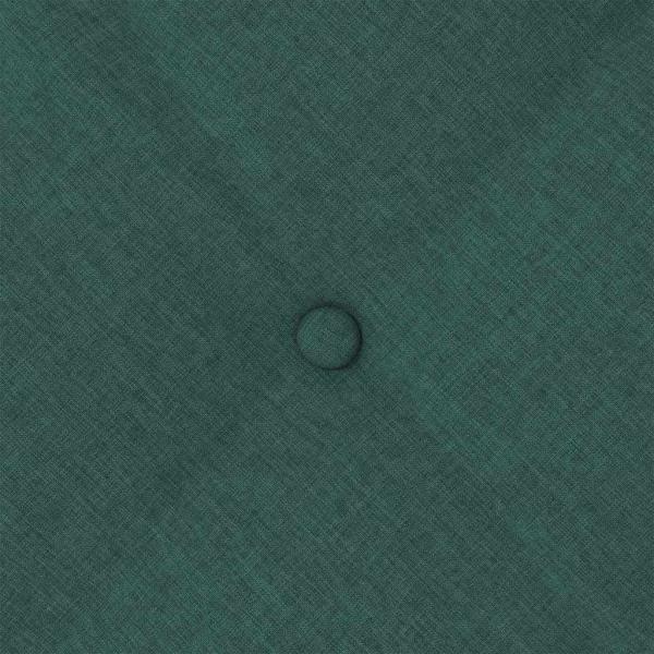 Rücken Kissen Dunkelgrün 140 x 19 x 50 cm Stoff