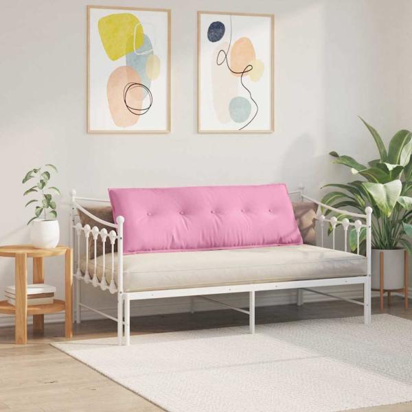 Rücken Kissen Rosa 140 x 19 x 50 cm Stoff