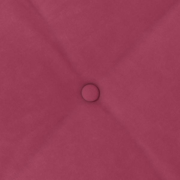 Rücken Kissen Weinrot 140 x 50 cm Cordstoff