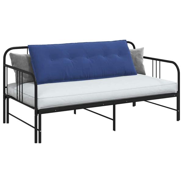 Rücken Kissen Polizeiblau 140 x 50 cm Cordstoff