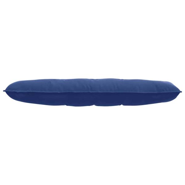 Rücken Kissen Polizeiblau 140 x 50 cm Cordstoff