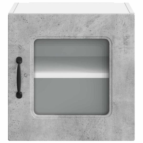Küchenhängeschrank Beton Grau 40 x 31 x 40 cm Holzwerkstoff