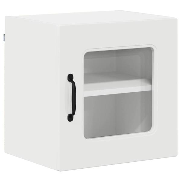 Küchenhängeschrank Hochglanz Weiß 40 x 31 x 40 cm Holzwerkstoff