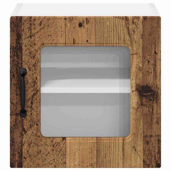 Küchenhängeschrank 2 pcs Altholz 40 x 31 x 40 cm Holzwerkstoff