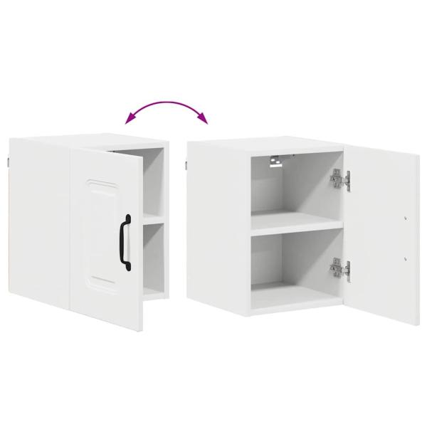 Küchenhängeschrank mit Regal Weiß 30 x 31 x 40 cm Holzwerkstoff