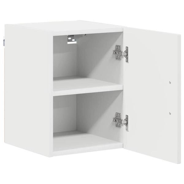 Küchenhängeschrank mit Regal Weiß 30 x 31 x 40 cm Holzwerkstoff