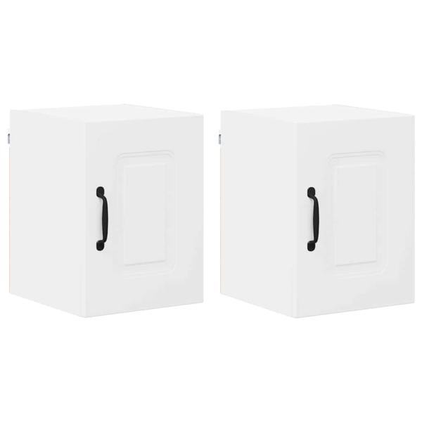 Küchenhängeschrank 2 pcs Weiß 30 x 31 x 40 cm Holzwerkstoff