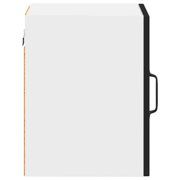 Küchenhängeschrank 2 pcs Schwarz 30 x 31 x 40 cm Holzwerkstoff