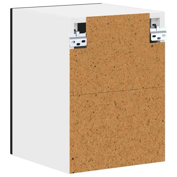 Küchenhängeschrank 2 pcs Schwarz 30 x 31 x 40 cm Holzwerkstoff