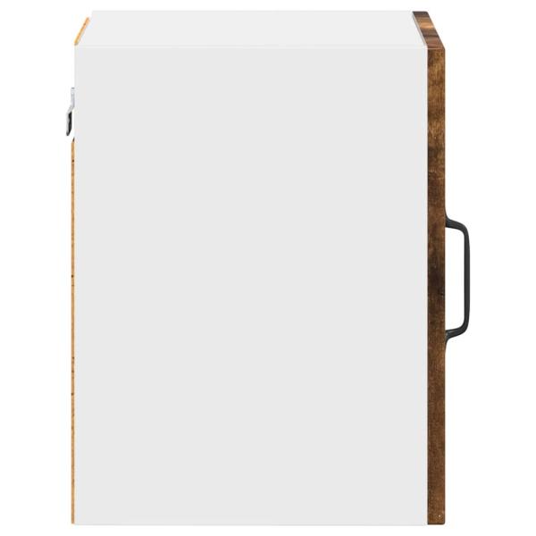 Küchenhängeschrank mit Regal Geräucherte Eiche 30 x 31 x 40 cm