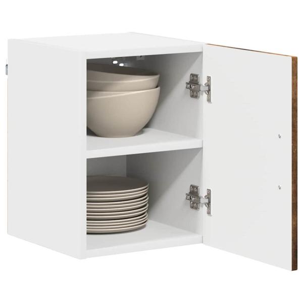 Küchenhängeschrank 2 pcs Geräucherte Eiche 30 x 31 x 40 cm